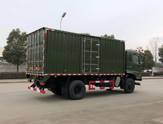 অফ রোড ডংফেং কার্গো ট্রাক 154kw 89KM / h বিতরণ জন্য