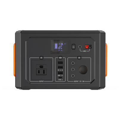বহিরঙ্গন লিথিয়াম এলএফপি সৌর জেনারেটর 404Wh 400W আউটপুট শক্তি সঞ্চয়