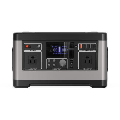 কাস্টম লিথিয়াম জেনারেটর ব্যাটারি 520wh 500w পোর্টেবল পাওয়ার স্টেশন